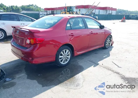 2009 Toyota Corolla S из США, поврежденный, VIN 2T1BU40E99C173776